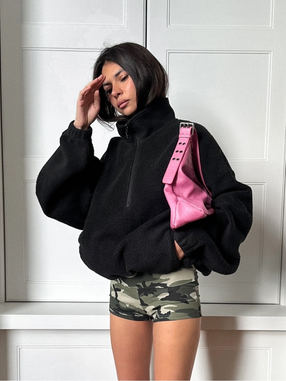 South St SST Fleece Pullover 🐻 Half Zip Jacket
